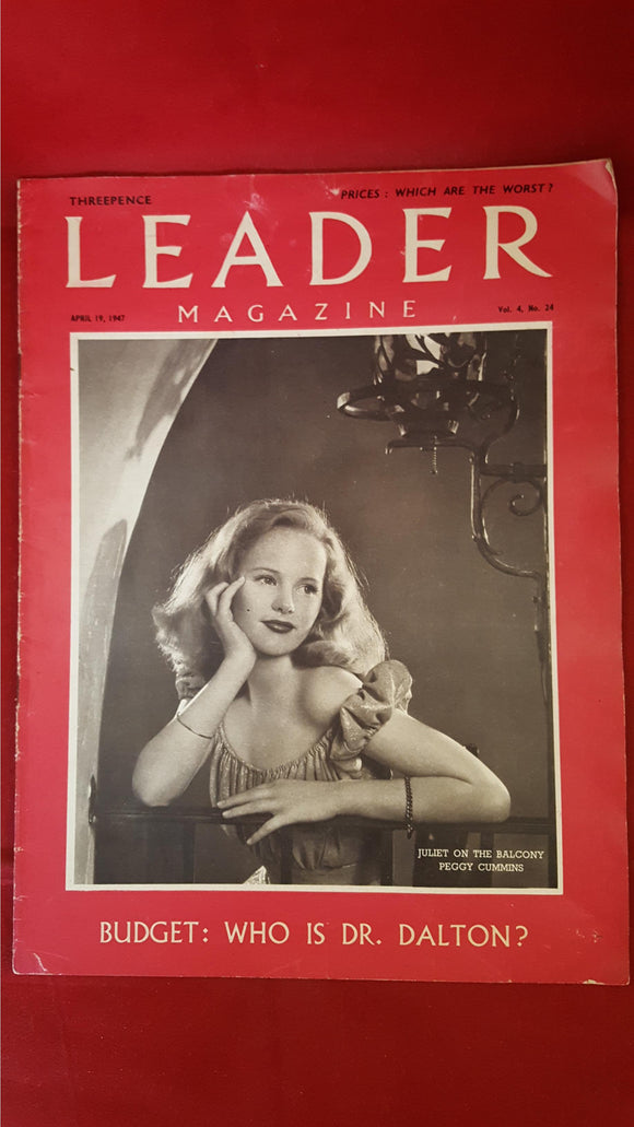 Leader Magazine 19 April 1947 Volume 4 Number 24