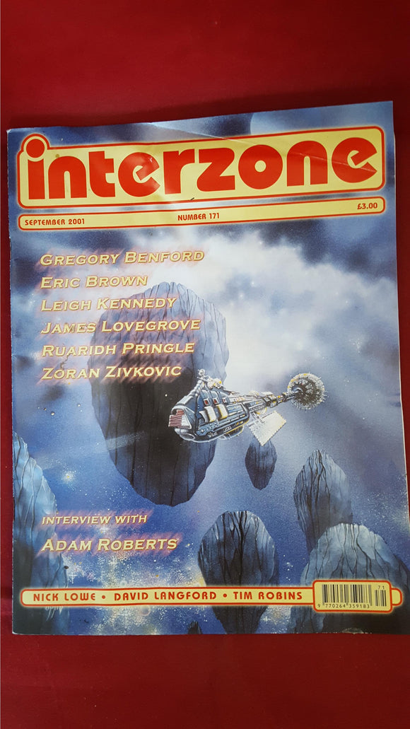 David Pringle - Interzone Science Fiction & Fantasy, Number 171, September 2001