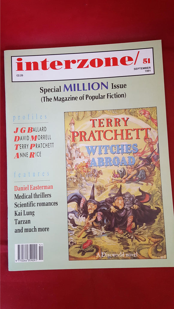 David Pringle - Interzone Science Fiction & Fantasy, Number 51, September 1991