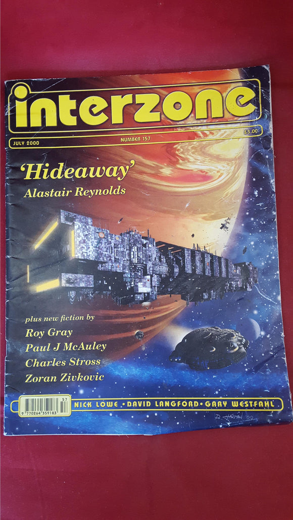 David Pringle - Interzone Science Fiction & Fantasy, Number 157, July 2000