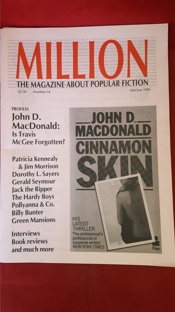 David Pringle - Million: The Magazine of Popular Fiction, Number 14 March-June 1993