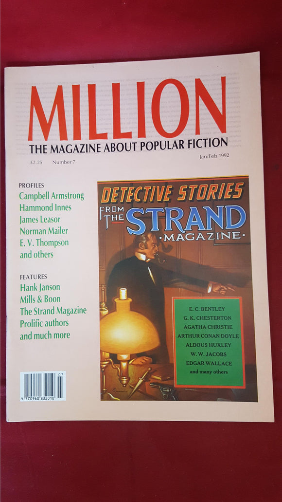 David Pringle - Million: The Magazine of Popular Fiction, Number 7 January-February 1992