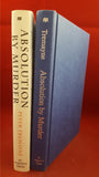 Peter Tremayne - Absolution By Murder, St Martin's Press, 1996, 1st US Edition, Signed