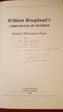 R Whittington-Egan-William Roughead's Chronicles Of Murder, 1991, Signed,1st, Letters