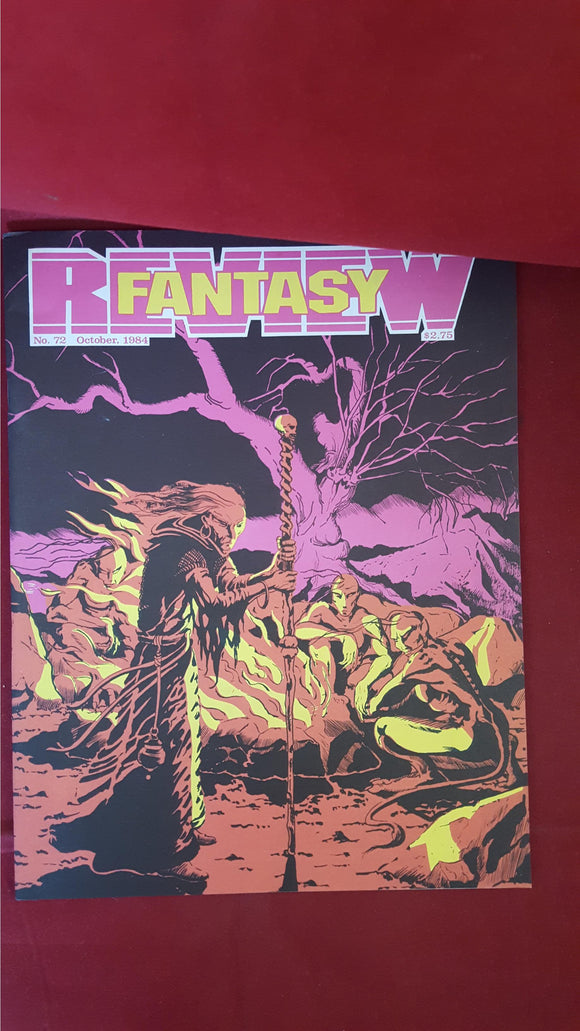 Fantasy Review Number 72 - October 1984,  Volume 7, No. 9