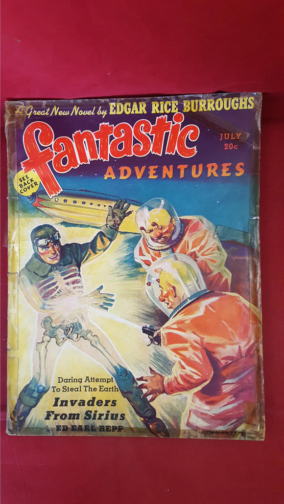 Fantastic Adventures, Volume 1 Number 2 July 1939, B G Davis