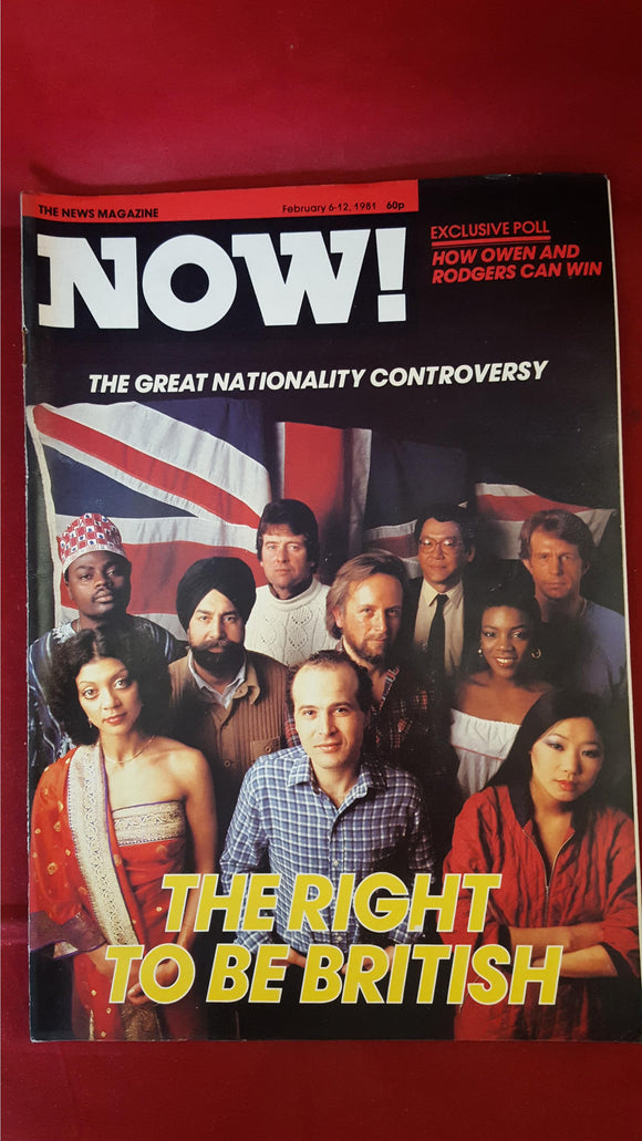 Anthony Shrimsley - Now! The News Magazine February 6-12 1981