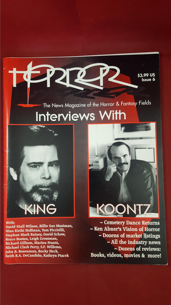 Horror - The News Magazine of the Horror & Fantasy Fields, Issue 6, 1996