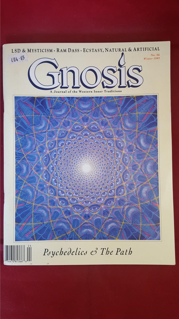 Jay Kinney - Gnosis A Journal of the Western Inner Traditions, Number 26 Winter 1993