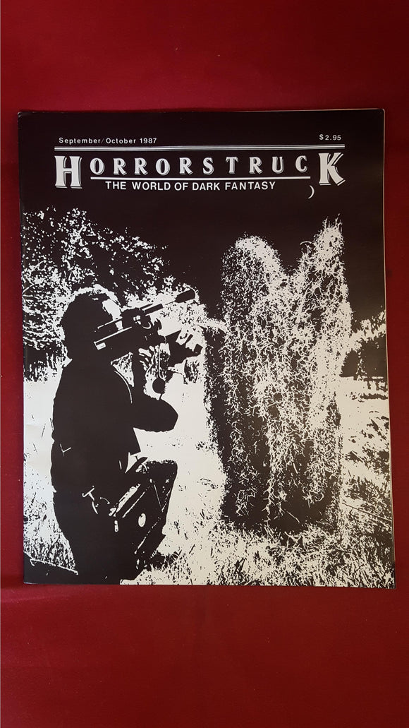 Horrorstruck - The World Of Dark Fantasy, Volume 1, Number 3,  September/October 1987