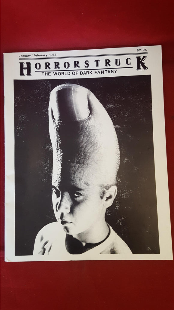 Horrorstruck - The World Of Dark Fantasy, Volume 1, Number 5,  January/February 1988