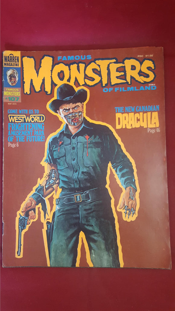 Famous Monsters Of Filmland Number 107 May 1974