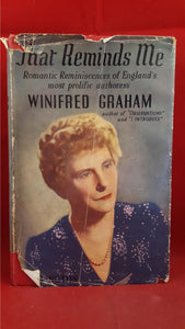 Winifred Graham - That Reminds Me, Skeffington and Son, 1949