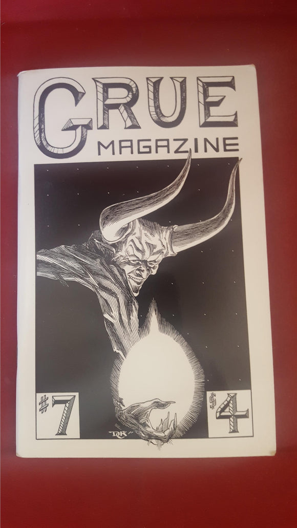 Grue Magazine Number 7, Peggy Nadramia, 1988