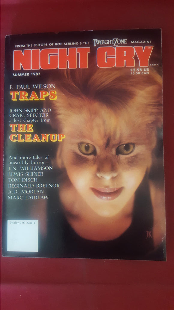 Night Cry - The Magazine Of Terror Volume 2 Number 4 Summer 1987