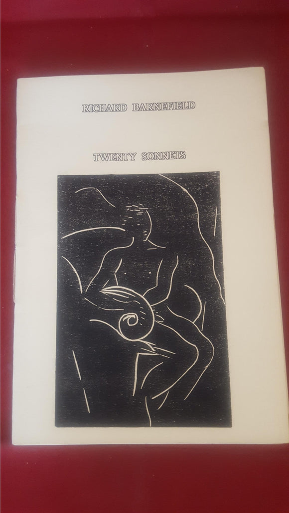 Richard Barnefield - Twenty Sonnets, Hermitage Books, Numbered 27/50