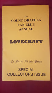 The Count Dracula Fan Club Annual, Volume Five Number 1, 1985