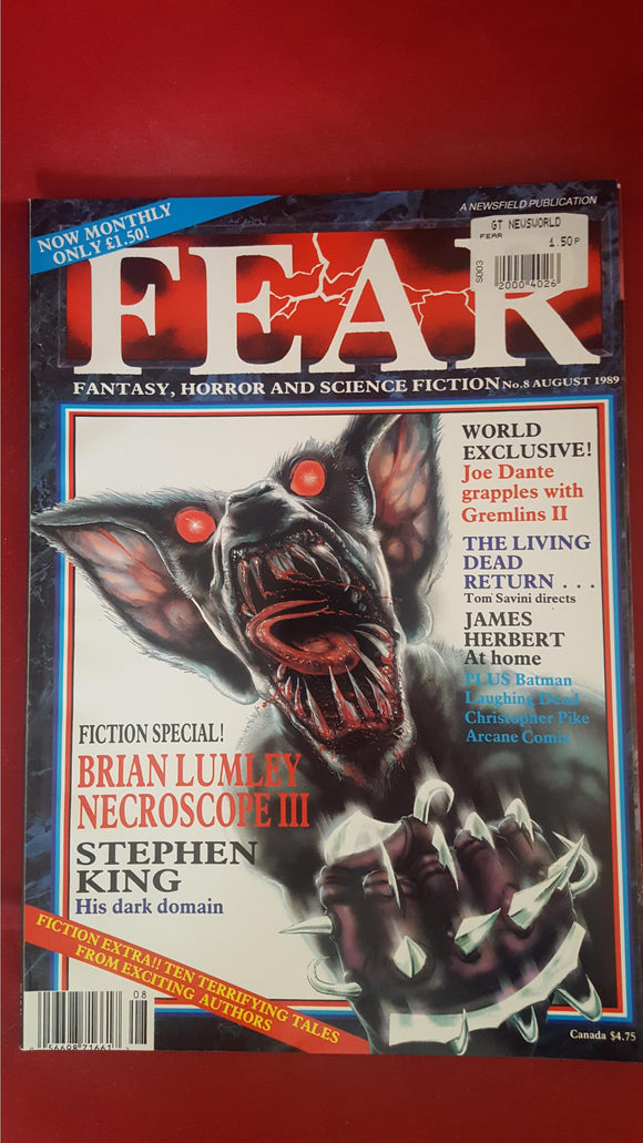 FEAR - Issue 8 August 1989