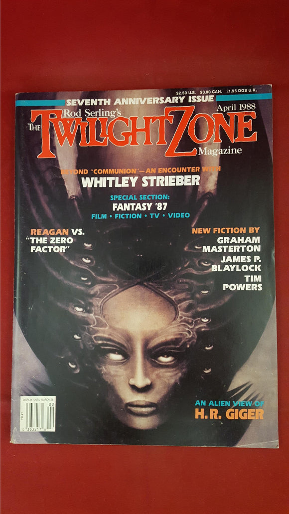 Rod Serling's - The Twilight Zone Magazine, April 1988