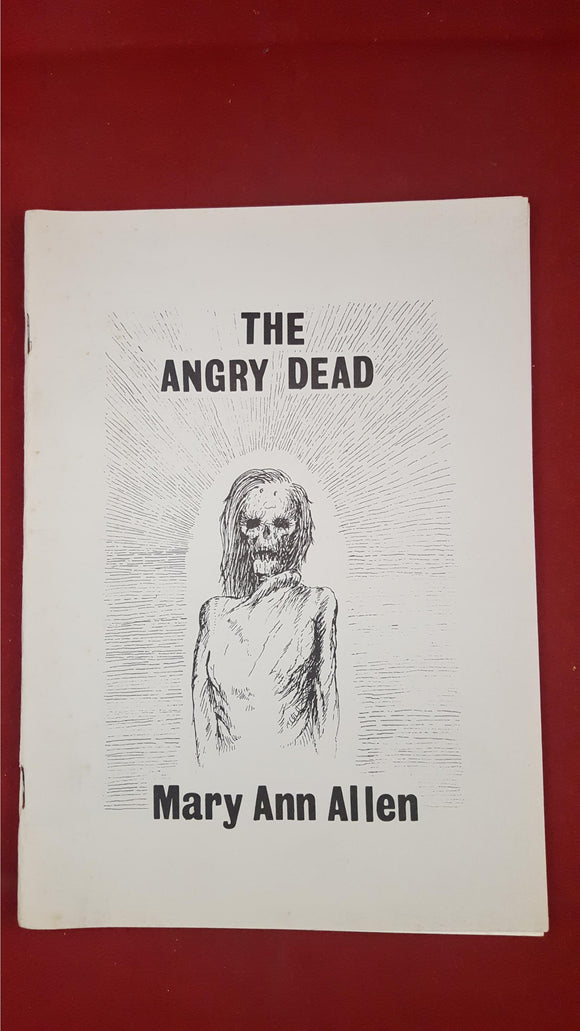 Mary Ann Allen - The Angry Dead, Jeffrey Dempsey, 1986, Inscribed, Signed