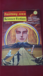 The Magazine Of Fantasy And Science Fiction, Volume 34 No 6 Whole 205, June 1968