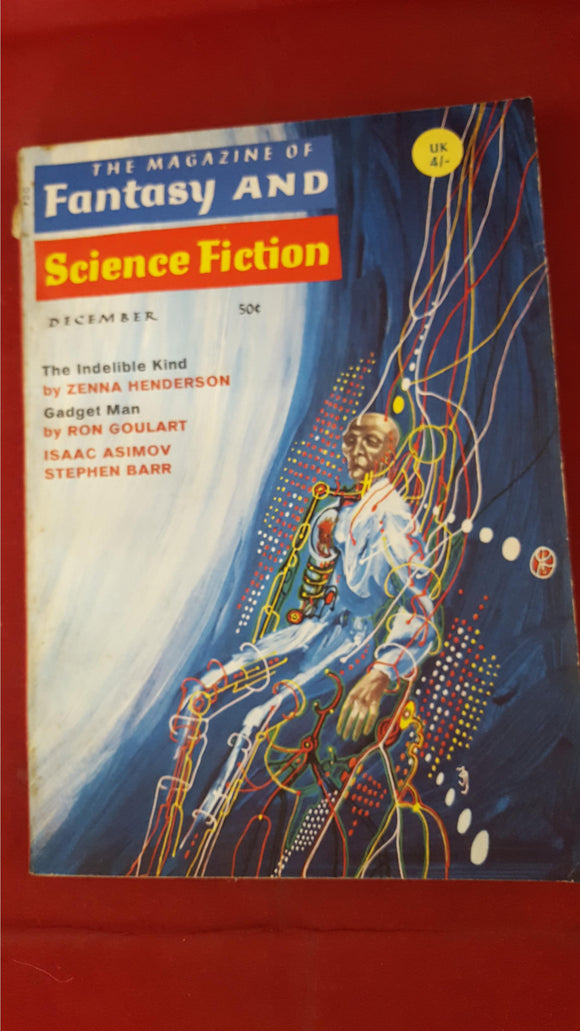 The Magazine Of Fantasy And Science Fiction, Volume 35 No 6 Whole 211, December 1968