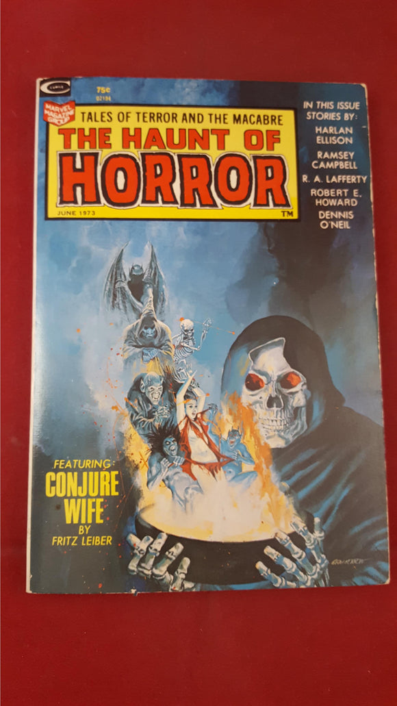 The Haunt Of Horror-Tales Of Terror And The Macabre, June 1973, Volume 1, Marvel