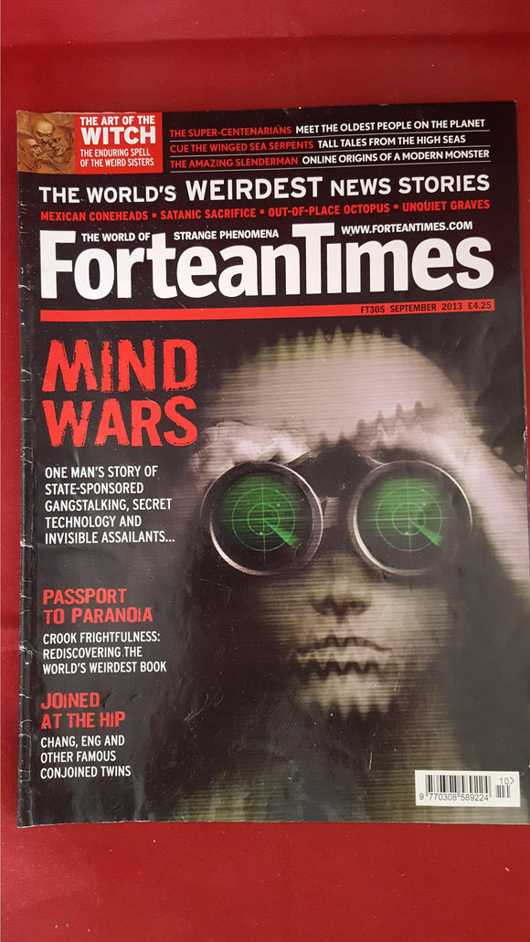ForteanTimes Issue Number 305, September 2013