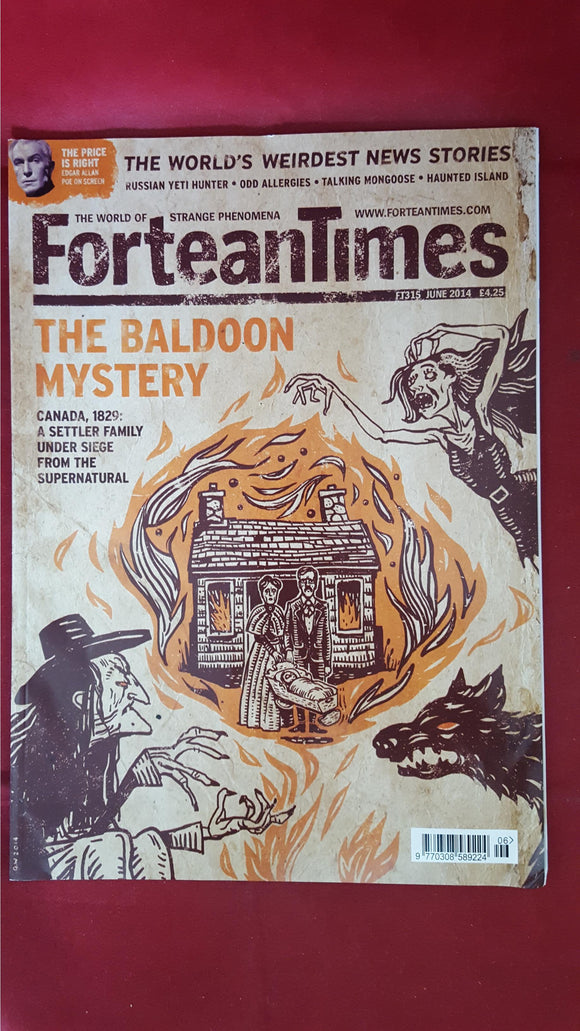 ForteanTimes Issue Number 315, June 2014