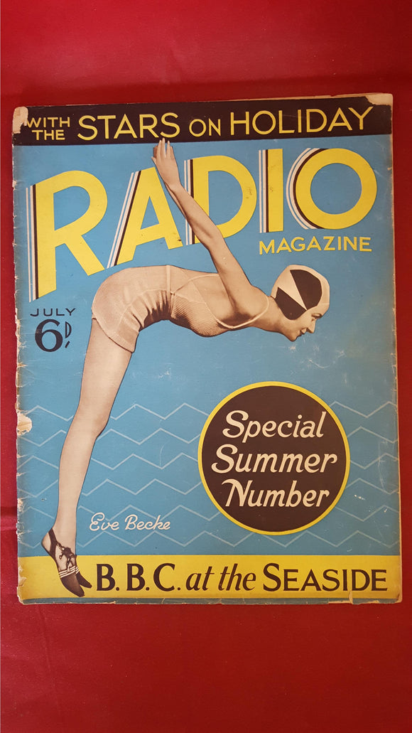 Garry Allighan - Radio Magazine, July, Special Summer Number