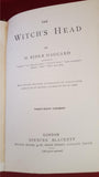 H Rider Haggard - The Witch's Head, Griffith, Farran, Illustrated