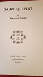Lawrence Durrell - Sauve Qui Peut, Faber and Faber, 1966