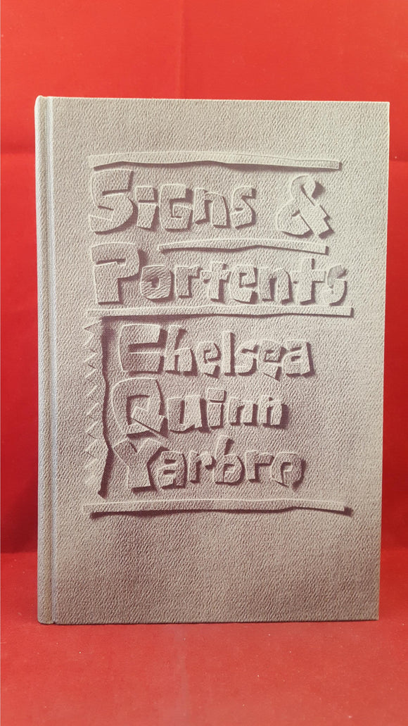 Chelsea Quinn Yarbro -Signs & Portents, Dream, Prevue Edition, 1984, 1st Edition, 200 Copies