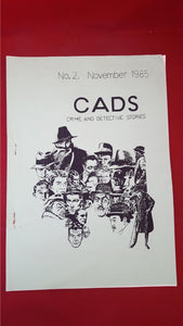 Crime And Detective Stories Number 2 November 1985
