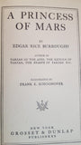 Edgar Rice Burroughs - A Princess Of Mars, Grosset & Dunlap, 1917
