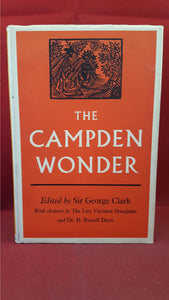 Sir George Clark - The Campden Wonder, Oxford University, 1959