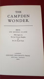 Sir George Clark - The Campden Wonder, Oxford University, 1959