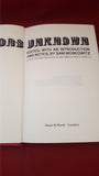 Sam Moskowitz - Horrors Unknown, Kaye & Ward, 1972