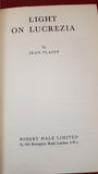 Jean Plaidy - Light On Lucrezia, Robert Hale, 1958, First Edition