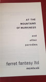 At The Mountains Of Murkiness and other parodies, Ferret Fantasy, 1973, 1st Edition,Limited