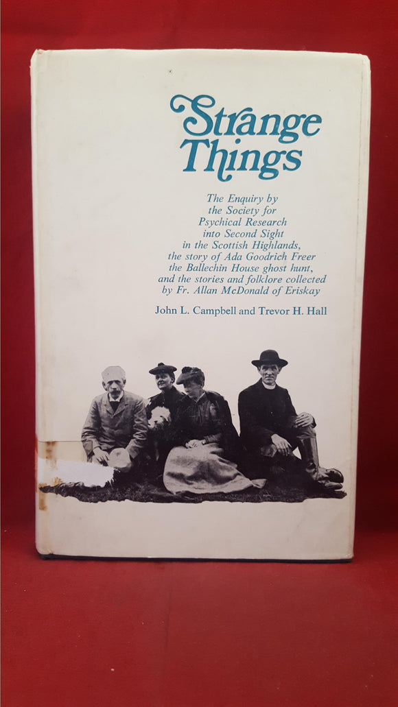 John Campbell & Trevor H Hall - Strange Things, Routledge & Kegan, 1968