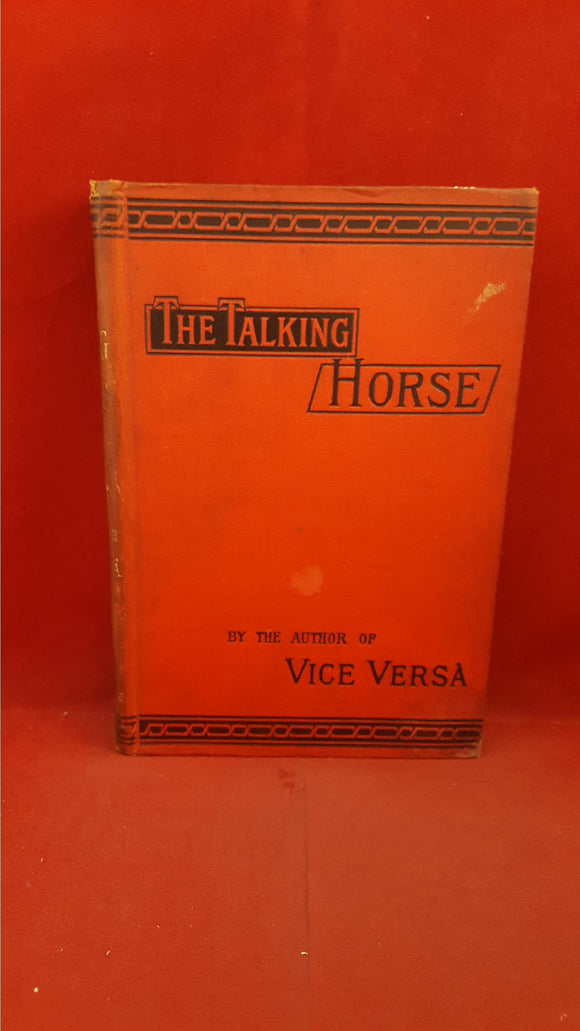 F Anstey - The Talking Horse And Other Tales, Smith, Elder & Co, 1893