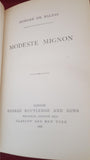 Honore De Balzac - Modeste Mignon, George Routledge, 1888, First UK Edition