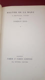 Forrest Reid - Walter de la Mare A Critical Study, Faber & Faber, 1929