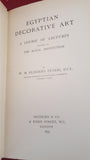 W M Flinders Petrie - Egyptian Decorative Art, Methuen & Co, 1895, First Edition