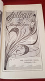 Beresford Egan - Epilogue, The Fortune Press, no date