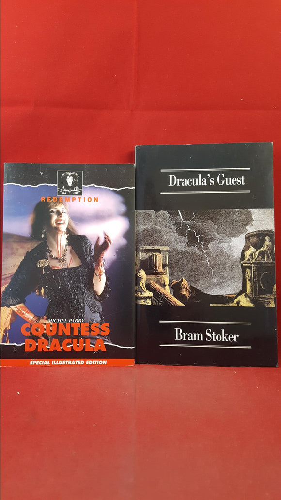 Michel Parry-Countess Dracula, 1995, First Edition & Bram Stoker-Dracula's Guest 1990
