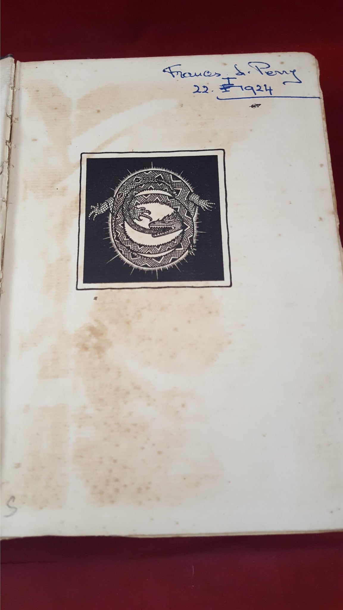 E R Eddison - The Worm Ouroboros, Jonathan Cape, 1922, First