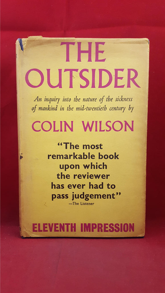 Colin Wilson - The Outsider, Victor Gollancz, 1957