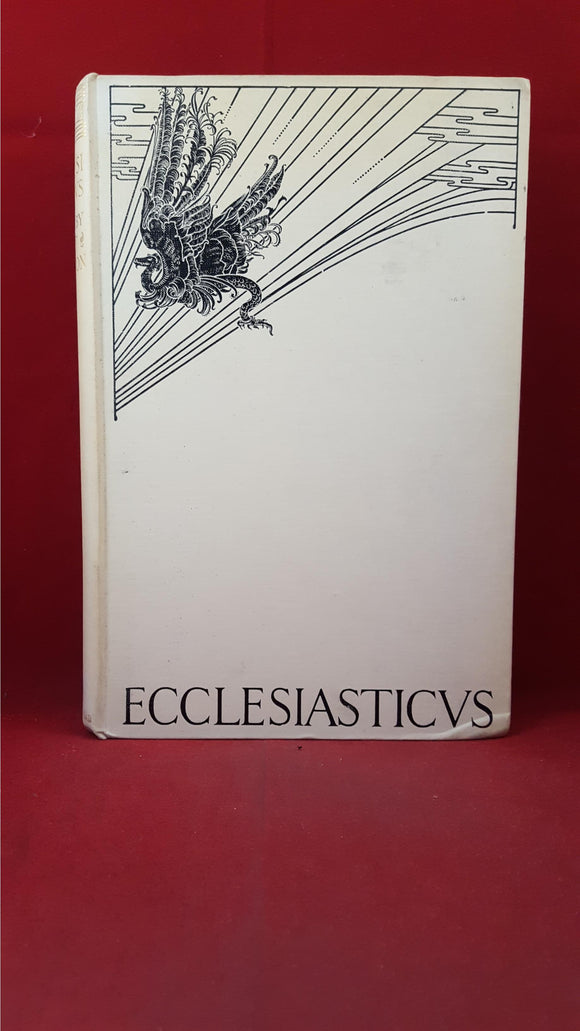 C Lewis Hind -Ecclesiasticus or The Wisdom Of Jesus, The Bodley Head, 1927, First Edition